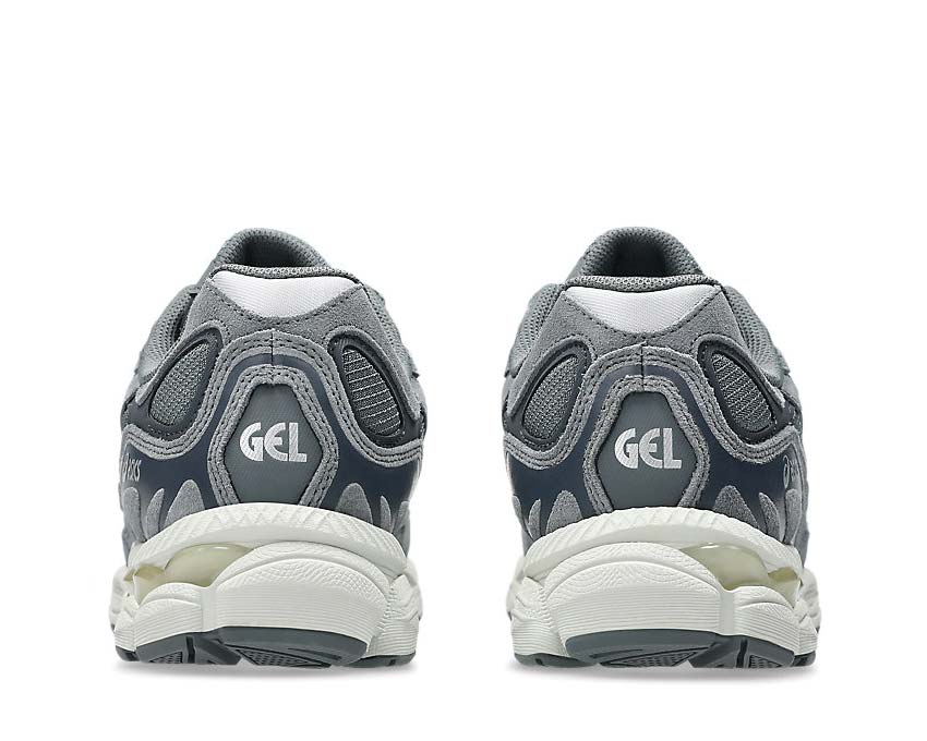 Asics Gel NYC Steel Grey / Carrier Grey semelle — amorti GEL-CUMULUS rétro
