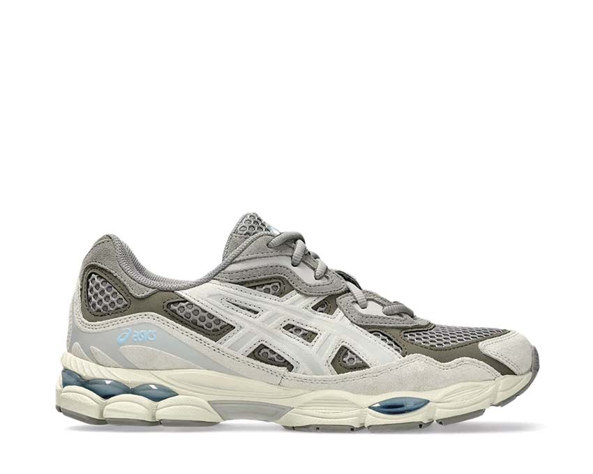 Asics Gel NYC Steeple Grey / Cream — sneaker running rétro homme amorti GEL