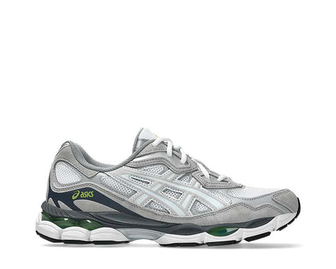 Asics Gel NYC White/Glacier Grey — running rétro mixte amorti Gel