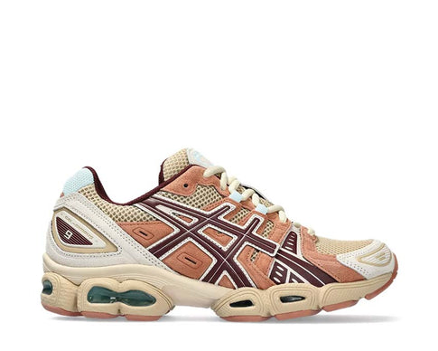 Asics Gel Nimbus 9 Dune Mid Grey — running femme amorti GEL noirfonce.eu