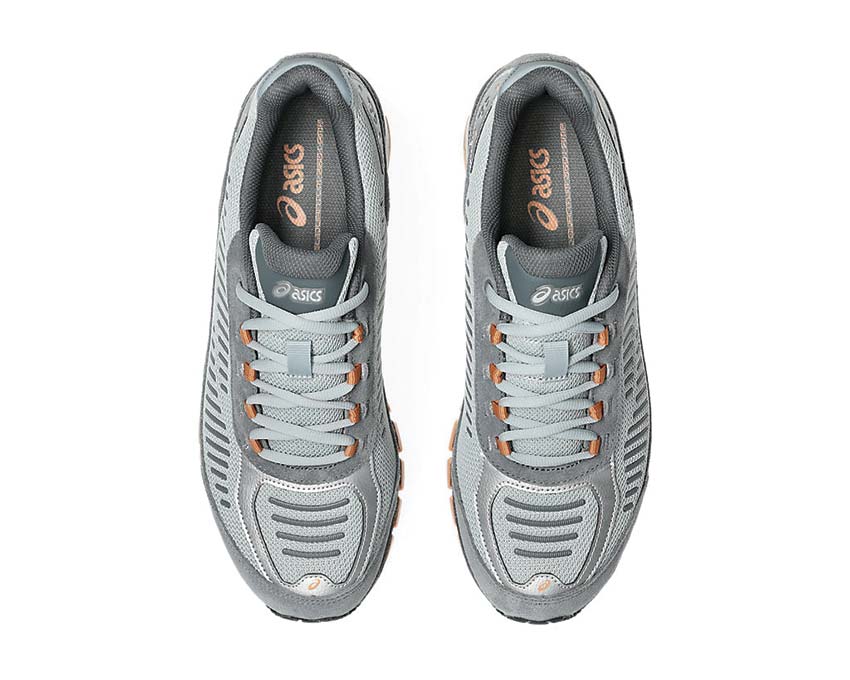 Asics Gel Quantum 360 I Amp Piedmont Grey Detail — strukturierter Jubiläumskäfig