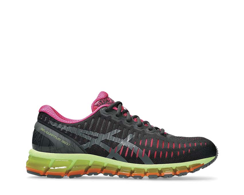Asics Gel Quantum 360 I Graphite Grey Hazard Green — running mixte GEL 360° noirfonce.eu