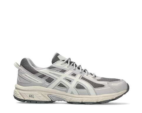 Asics Gel Venture 6 Clay Grey/Cream — men's trail running shoe Gel cushioning comfort