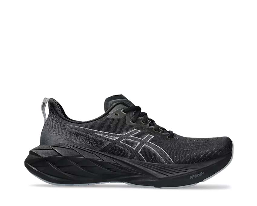 Asics Novablast 4 Black/Graphite Grey — running homme amorti mousse réactive
