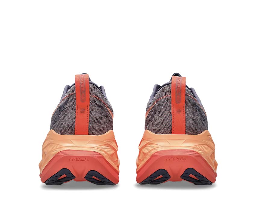 Asics Superblast 2 Greyish Purple/Coral Reef semelle — super-mousse plaque carbone