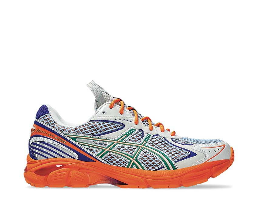 Asics UB-7 GT-2160 Kiko Kostadinov Lava Orange/Jasper Green — Kollaborationsdesign GT-2160 remixed