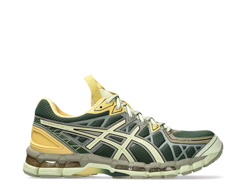 Asics UB10-S Gel Kayano 20 Kiko Kostadinov Hunter Green/Jade — Kollaboration Design GT-2160 neu interpretiert