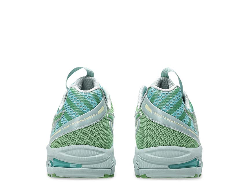 Asics UB9-S Gel DS Trainer 14 Waterfall/Lichen Rock détail — tige collaboration