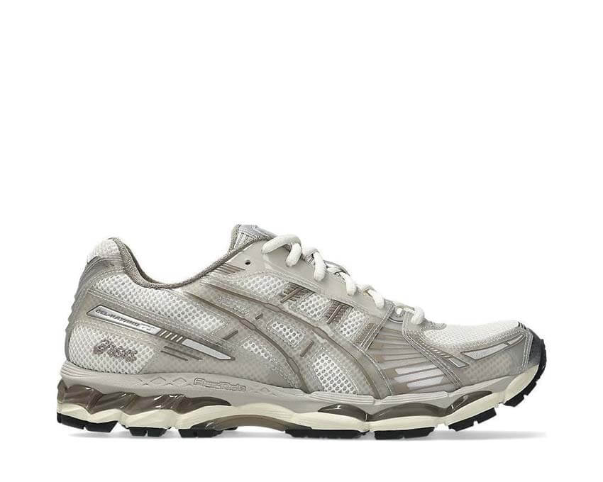Asics x Kith Gel Kayano 12.1 Paragon Cream/Chateau Grey — sneaker collab premium sur noirfonce.eu