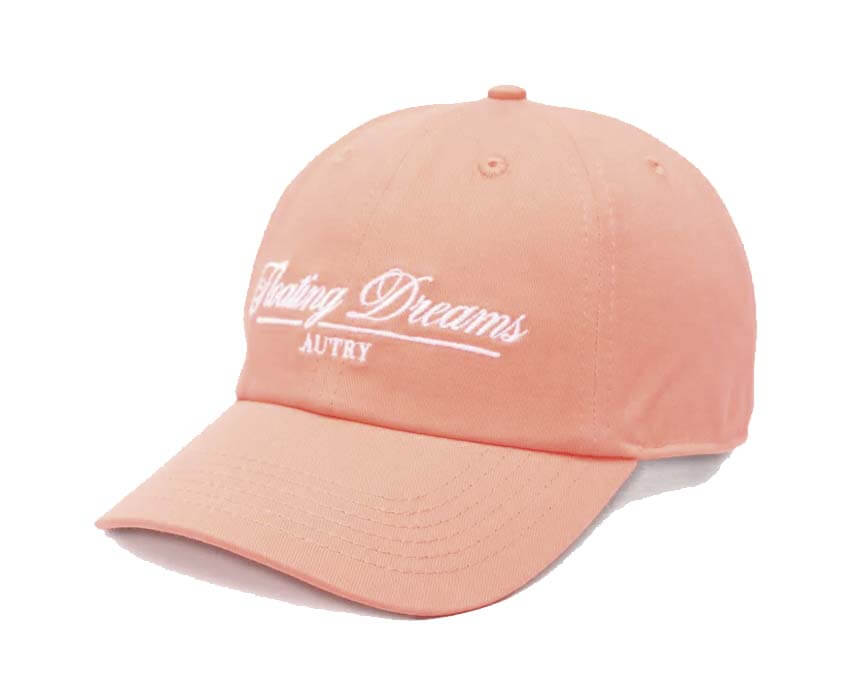 Autry Casquette Logo Femme Beige — casquette femme logo brodé streetwear premium