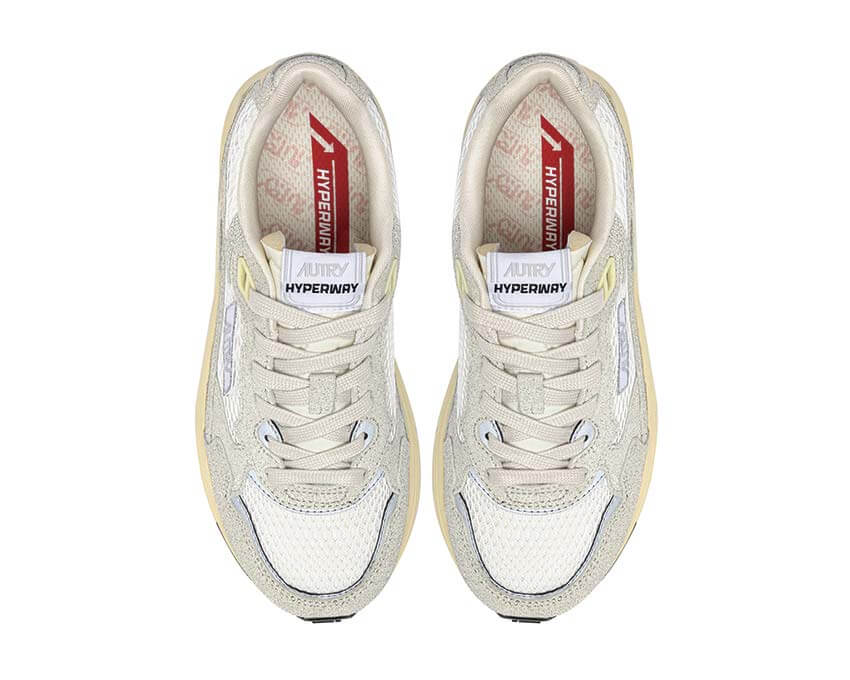 Autry Hyperway Low Gris dos — talon Hyperway Low mesh gris