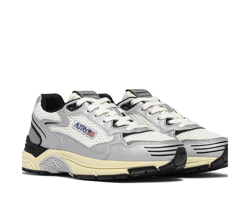 Autry Hyperway Low Silver semelle — semelle running mesh argenté Hyperway