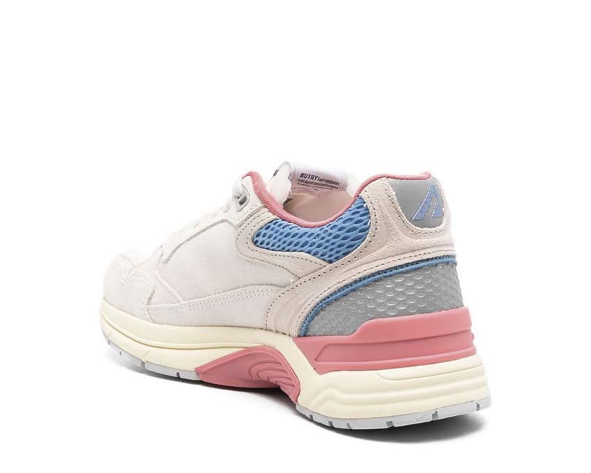 Autry Hyperway Low W Blanc/Allure semelle — semelle Hyperway amortissante