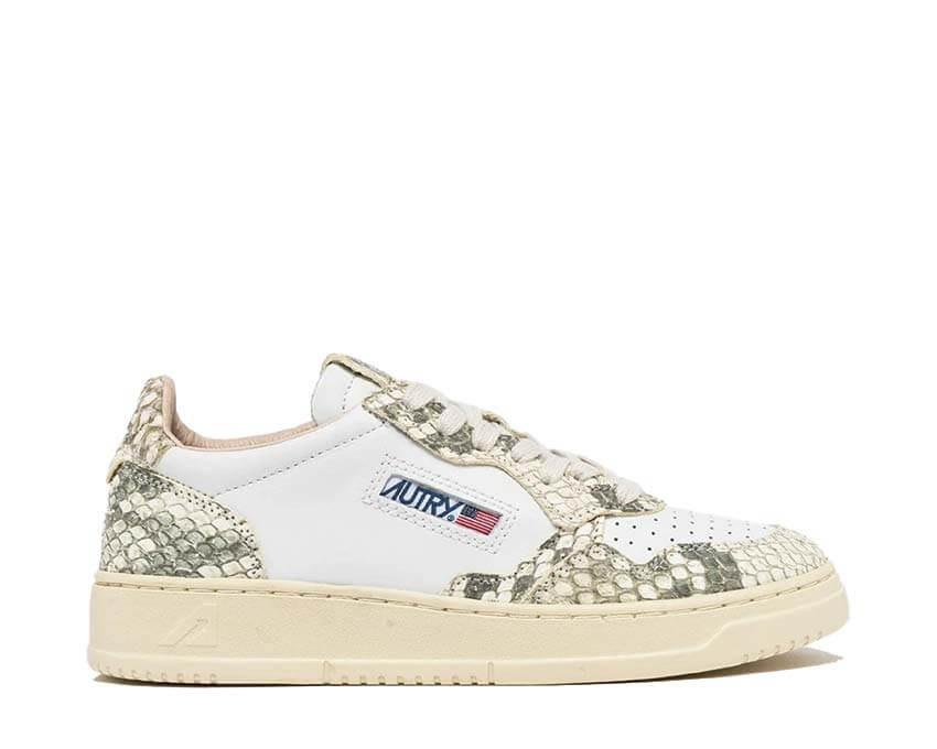 Autry Medalist Low Vert Menthe Cuir — sneaker femme cuir vert menthe rétro tennis sport