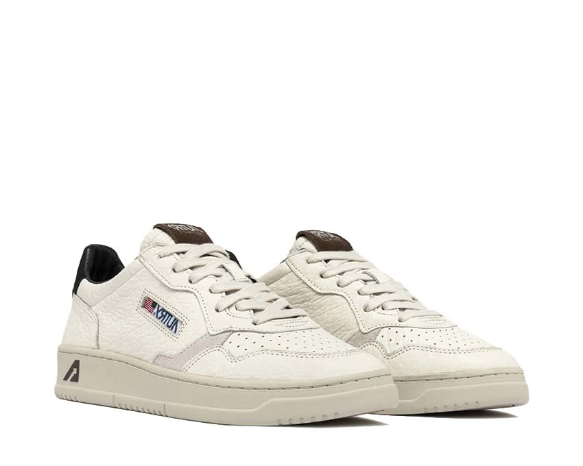 Autry Medalist Low Noir/Pinecone semelle — semelle gomme sport noire