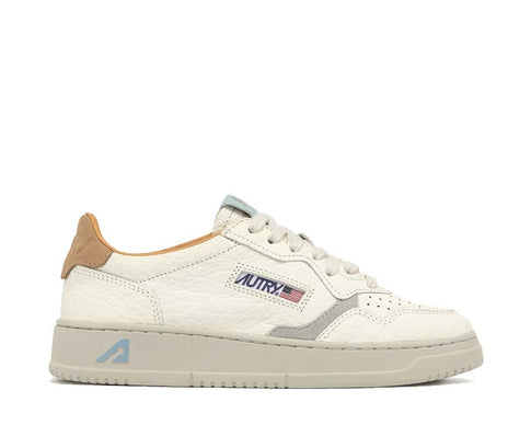 Autry Medalist Low Nubuck/Daim Nugget Loft — sneaker homme nubuck daim nude premium