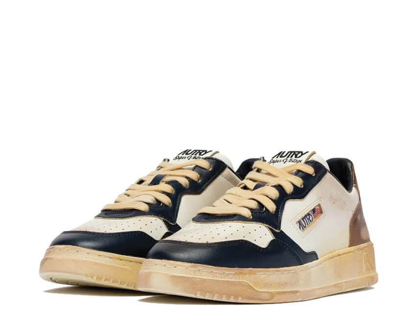 Autry Medalist Low Super Vintage semelle — semelle gomme Super Vintage