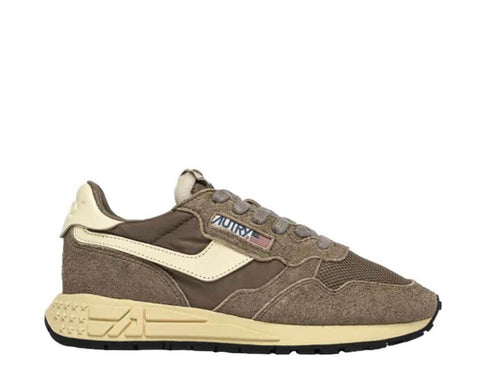 Autry Reelwind Low — sneaker homme cuir daim sport coloris exclusif rétro