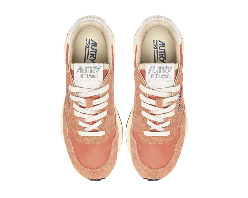 Autry Reelwind Low Peach dos — talon Reelwind Low pêche rosé femme