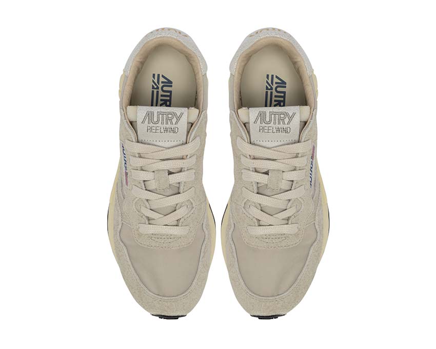 Autry Reelwind Low Pastel dos — talon Reelwind Low cuir pastel