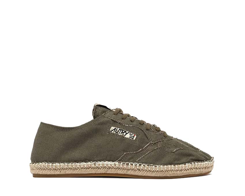 Autry Sandy Military Canvas Homme — espadrilles homme toile militaire lifestyle premium
