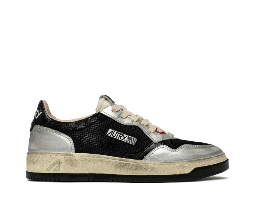 Autry Super Vintage Low — sneaker homme cuir rétro sport coloris exclusif