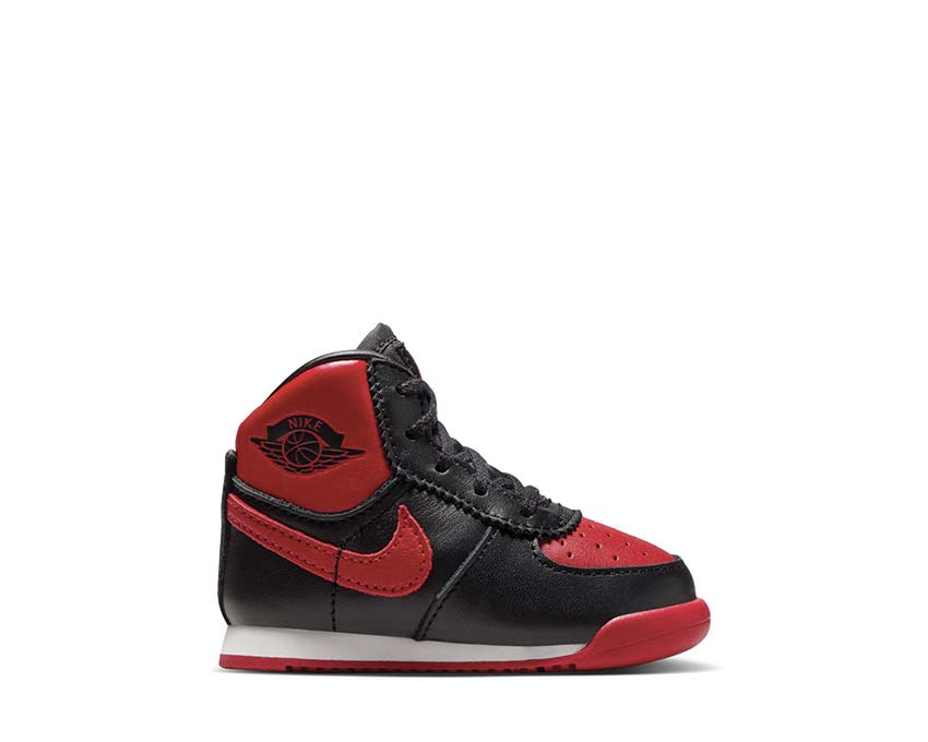 Jordan 1 Retro High '85 Baby Black Varsity Red White — sneaker bébé premiers pas Jordan