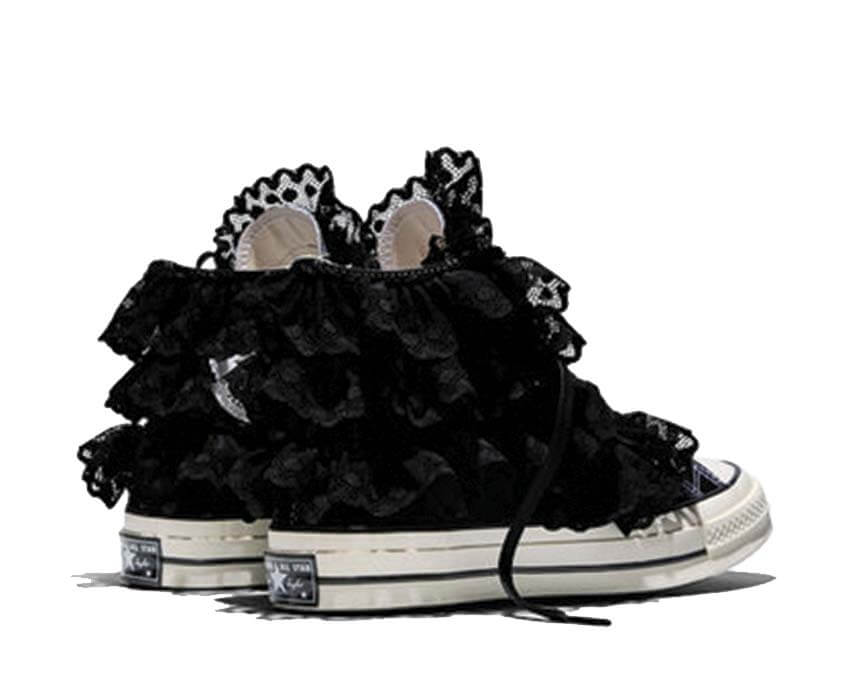 Converse Chuck 70 Canvas Black Crochet semelle — semelle vulcanisée crochet noir