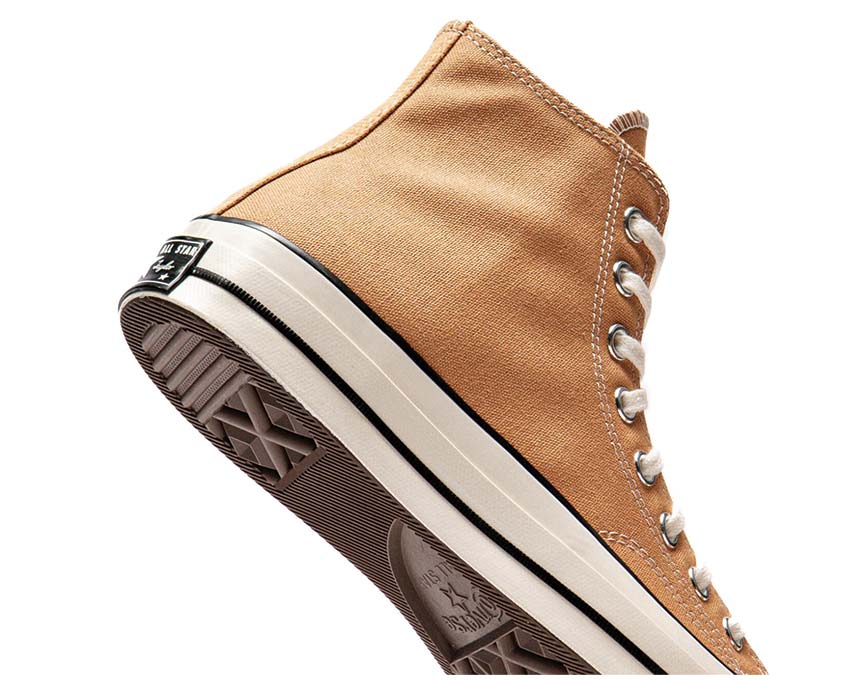 Converse Chuck 70 Hi Clay Court vue latérale — tige haute toile argile terre battue