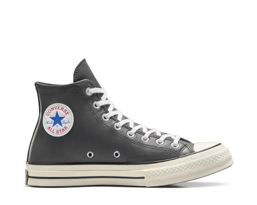 Converse Chuck 70 Hi Dark Matter/Blue/Charcoal suela — suela vulcanizada carbón