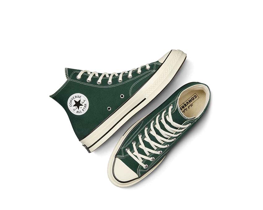 Converse Chuck 70 Hi Green Envy/Egret/Forest Green Seitenansicht — hoher Schaft grün envy egret