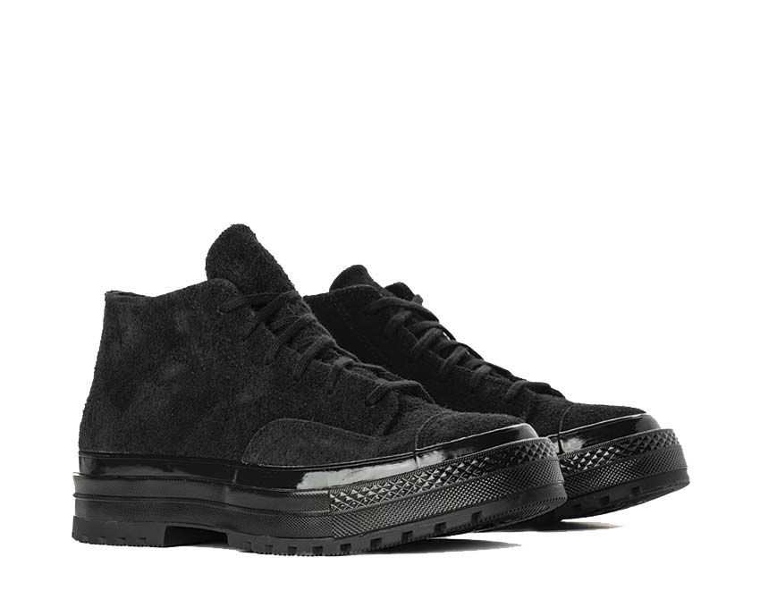 Converse Chuck 70 National Mid Black semelle — semelle vulcanisée noire mid