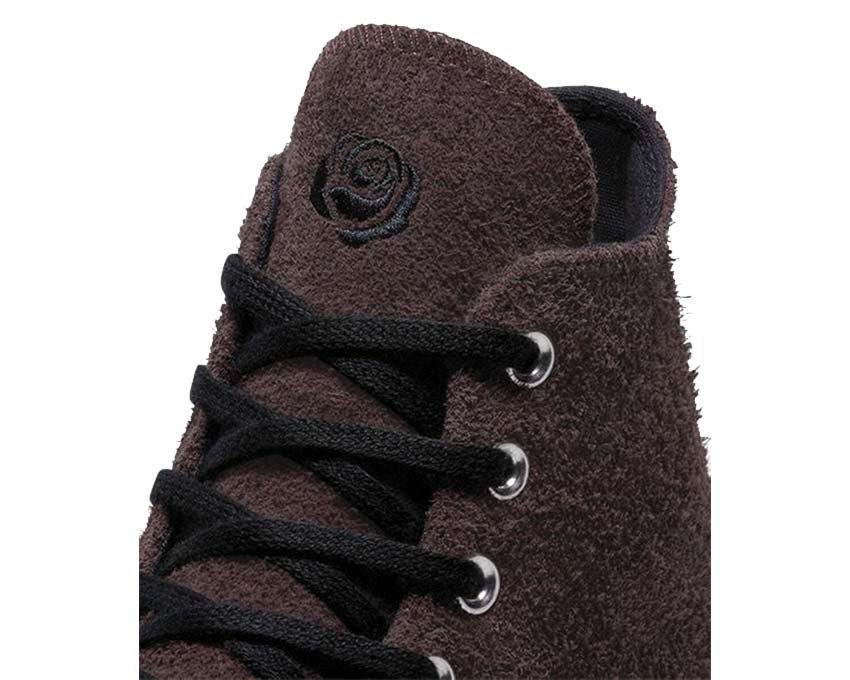 Converse Chuck 70 Wide Hi Textured Suede vue latérale — suède texturé large tige haute