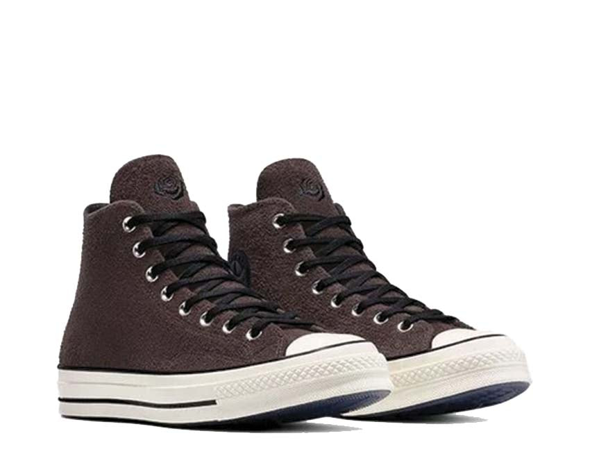 Converse Chuck 70 Wide Hi Textured Suede semelle — semelle vulcanisée suède large