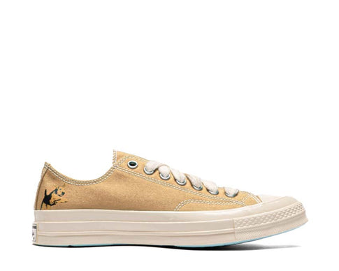 Converse Golf Le Fleur Chuck 70 OX Apricot Cream — sneaker uomo collab albicocca