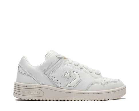 Converse Weapon OX Vintage White/Nature-Cream — sneaker homme cuir vintage rétro basketball