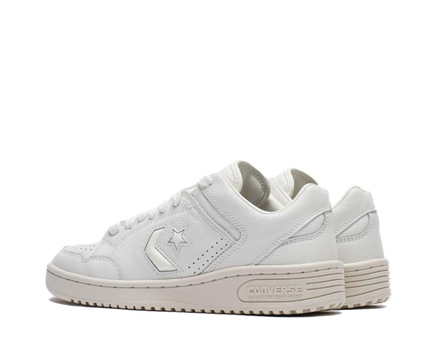 Converse Weapon OX Vintage White/Nature-Cream semelle — semelle tennis vintage crème