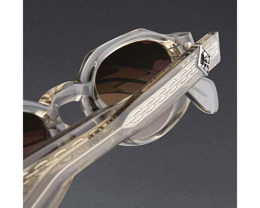 Cutler And Gross X The Great Frog Lucky Diamond Sand Crystal détail — cristal sableux premium