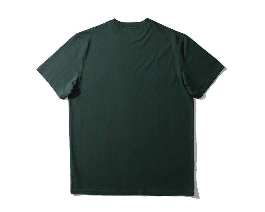 Edmmond Studios 10 Years Ducks T-Shirt Dark Green vista lateral — estampado patos espalda