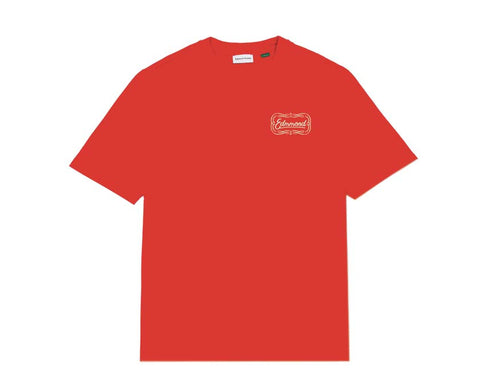 Edmmond Studios Bellboy Tee Red — men's t-shirt cotton bellboy red