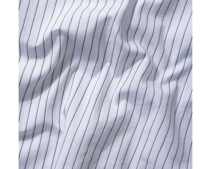 Edmmond Studios Happy Hour Shirt Light Blue vista laterale — cotone azzurro chiaro