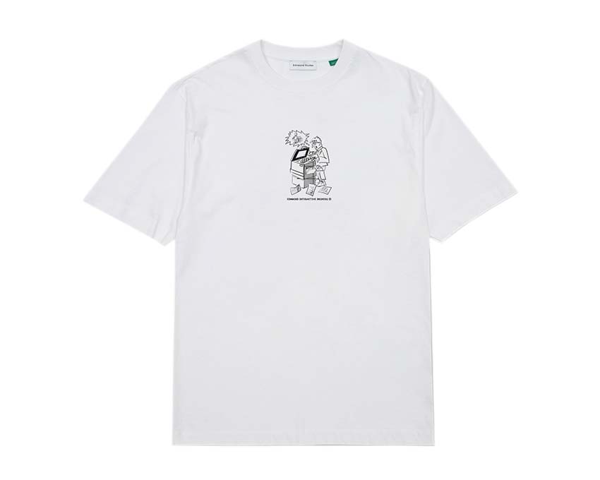 Edmmond Studios Interactive Brokers White — unisex t-shirt cotton printed