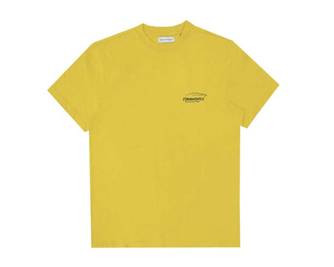 Edmmond Studios New Great Symphony Yellow — t-shirt uomo cotone stampa lifestyle