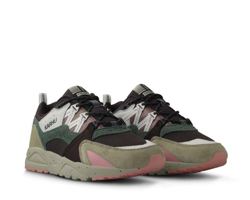 Karhu Fusion 2.0 Multicolor vista lateral — mesh transpirable