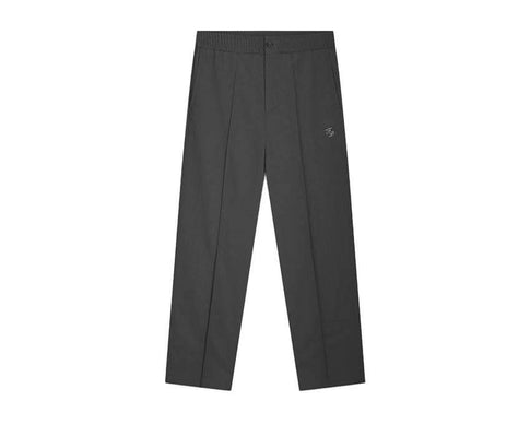 Filling Pieces Coach Pants Twill Wool Gris — pantalon homme laine twill gris Filling Pieces