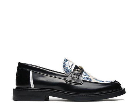 Filling Pieces Loafer Broken Plate — loafer unisexe cuir motif céramique