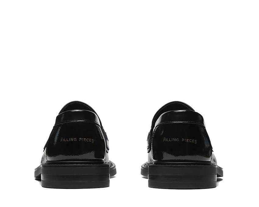 Filling Pieces Loafer Glace semelle — semelle cuir blanche