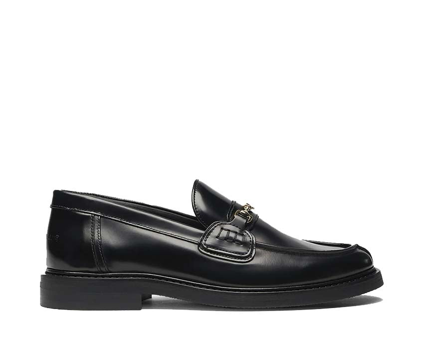 Filling Pieces Loafer Polido All Black — loafer unisex pelle lucida nera
