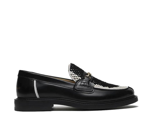 Filling Pieces Loafer Rugby Degrade Black — mocasín hombre cuero rugby degradado