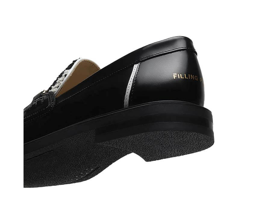 Filling Pieces Loafer Rugby Degrade Black detalle — degradado rugby